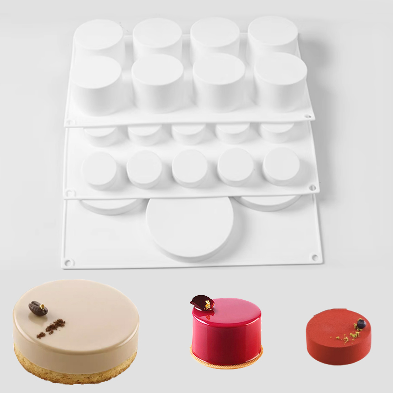 Eco Soap - Cylindrical French Mousse Cake Mold Silicone