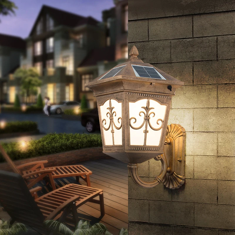 Solar Energy Waterproof Wall L - đánh giá và giá Solar Garden Light