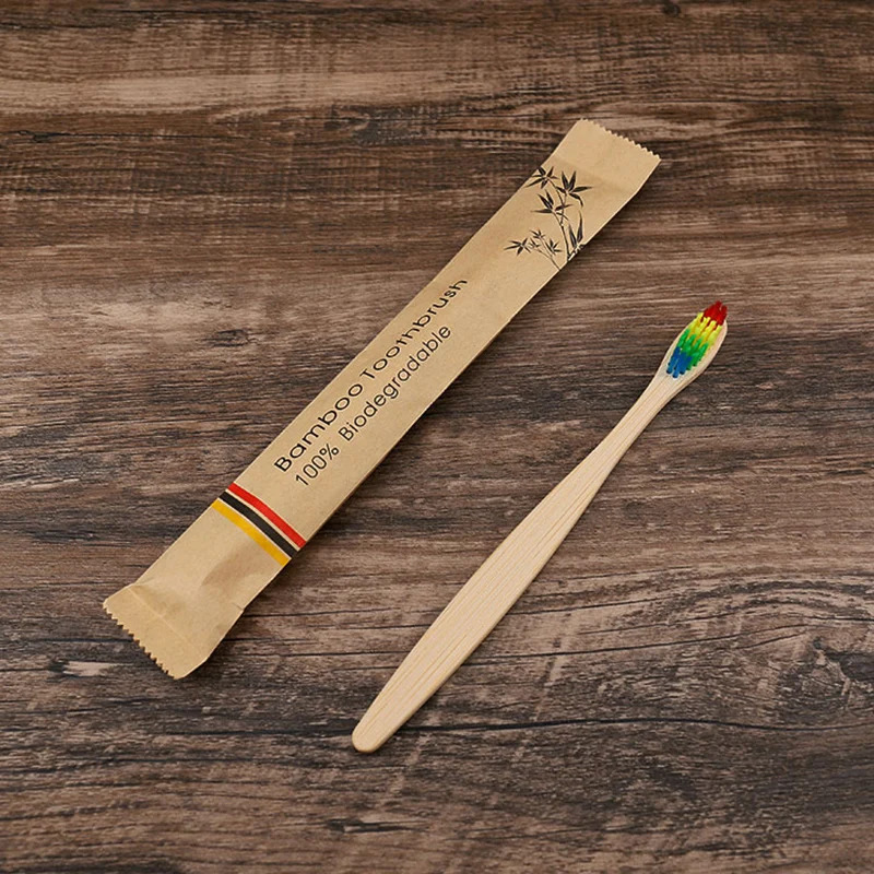 5/15pcs Colorful Toothbrush Na - đánh giá và giá Bamboo Toothbrush