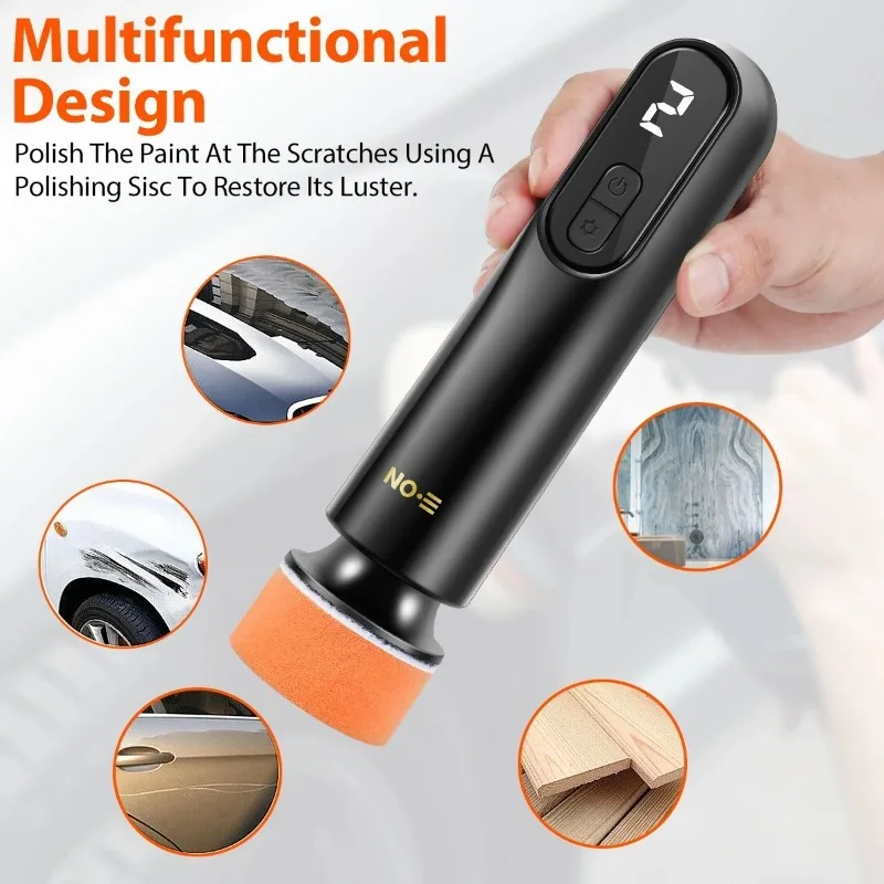 Car Polisher Mini Wireless Pol - đánh giá và giá Beeswax Wrap