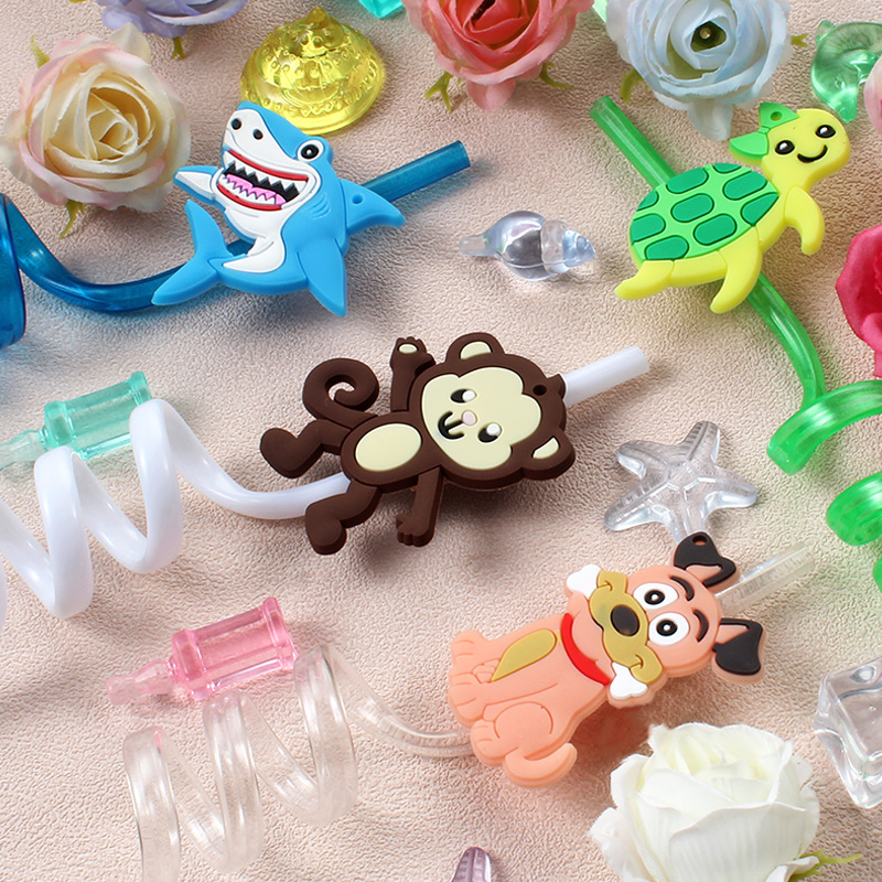 6pcs Zoo-themed Straws  Reusab - đánh giá và giá Reusable Straw