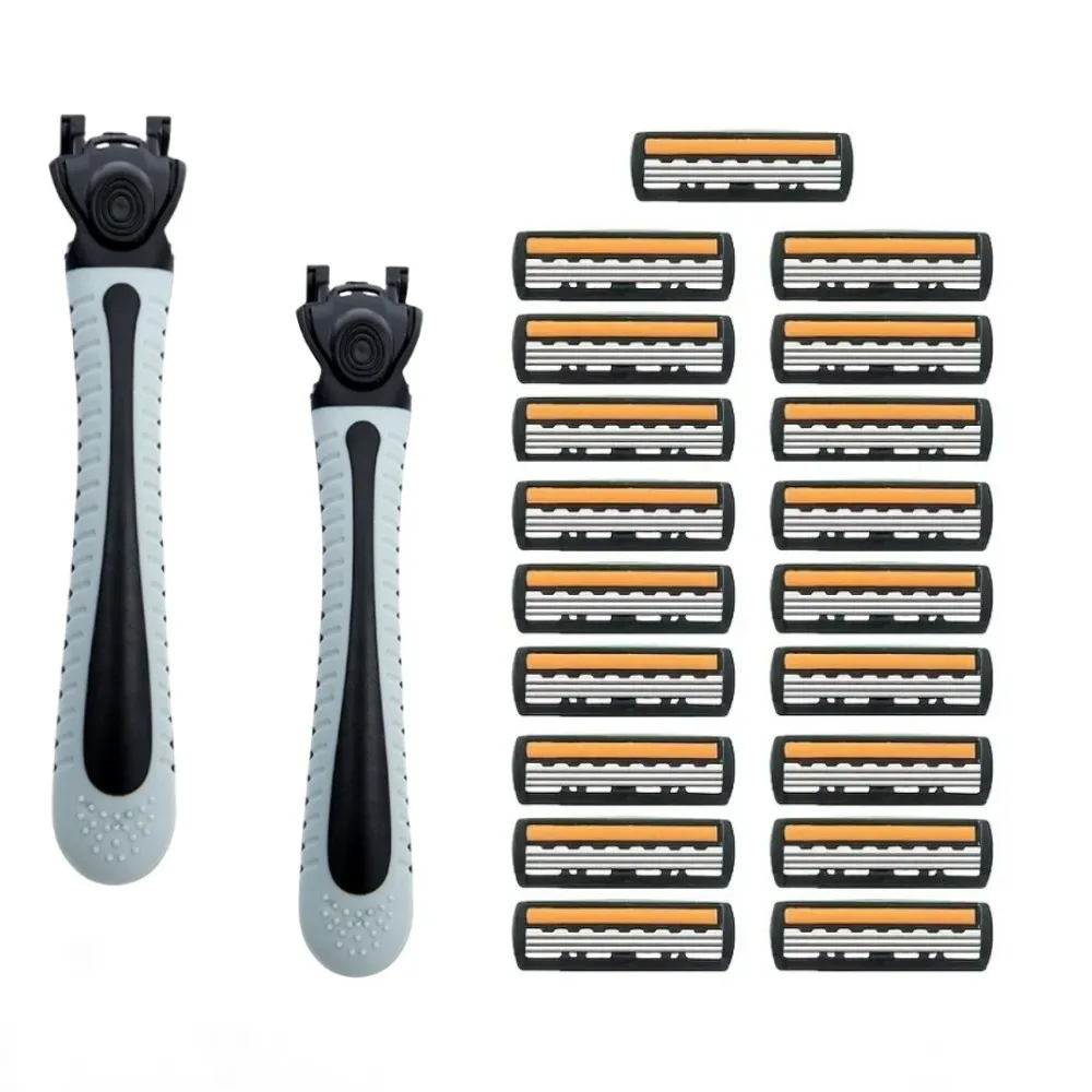 3-layer Manual Razor Men Class - đánh giá và giá Safety Razor Handle