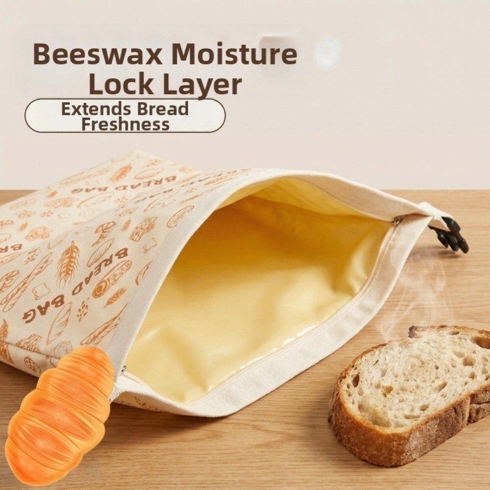 New Reusable Beeswax Bread Bag - đánh giá và giá Reusable Bag