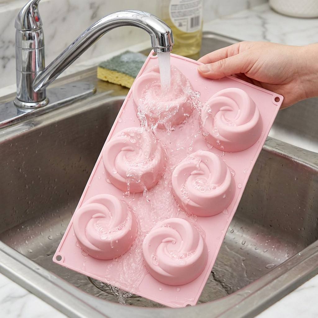 Food Grade 6-Cavity Rose Flowe - đánh giá và giá Eco Soap