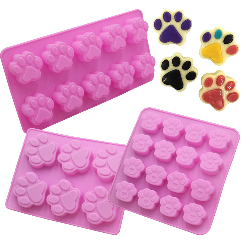 Cat Claw Shape Chocolate Silic - đánh giá và giá Eco Soap