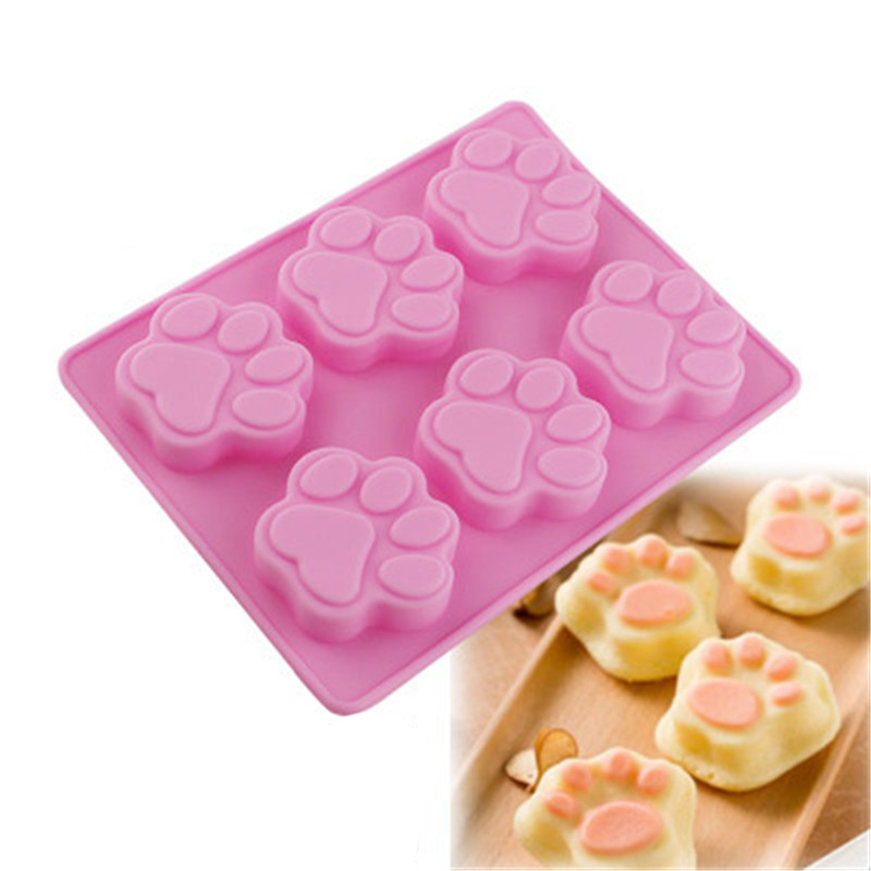 Cat Claw Shape Chocolate Silic - đánh giá và giá Eco Soap