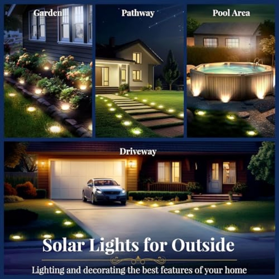 Solar Ground Lights Solar Ligh - đánh giá và giá Solar Garden Light