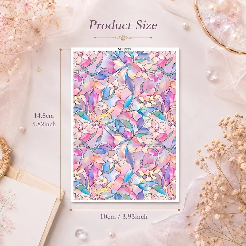 Giấy in hình hoa văn kính màu, - đánh giá và giá Beeswax Wrap